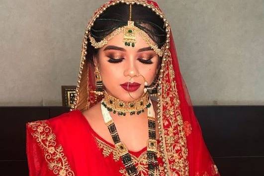 Bridal makeup