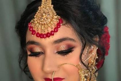 Bridal makeup