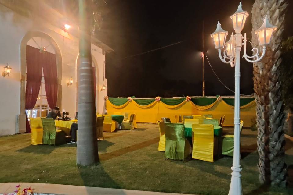 Lawn area