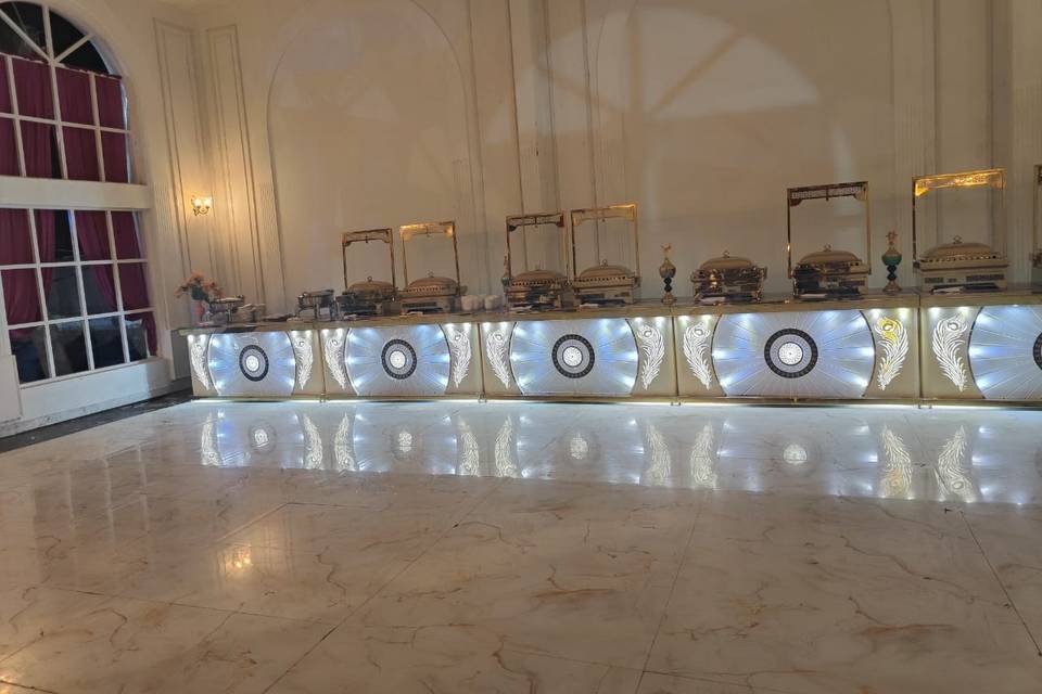Catering setup
