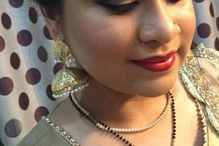 Bridal makeup