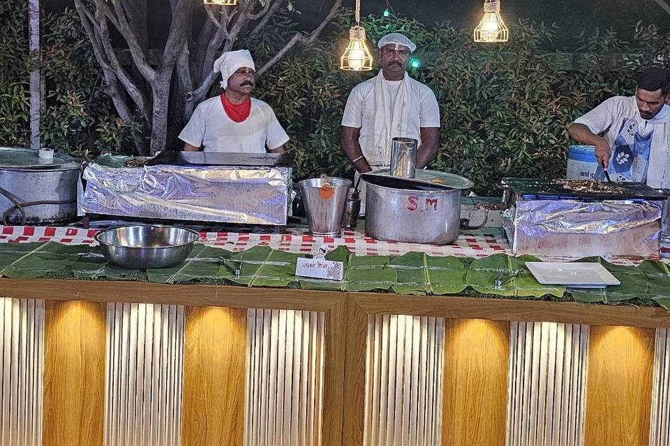 Catering setup