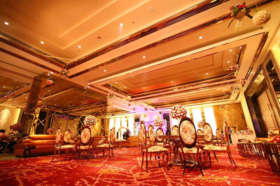 Wedding venue - stage decor