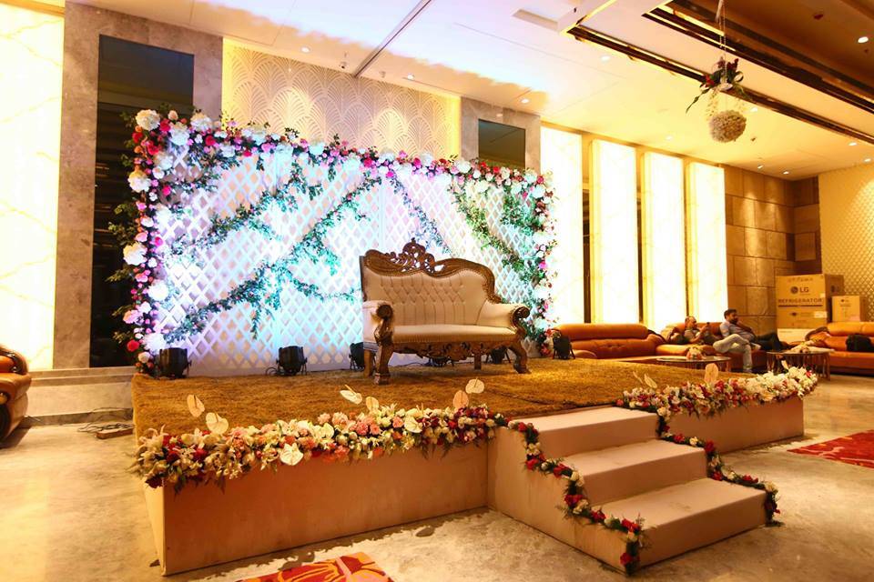 Wedding venue - stage decor