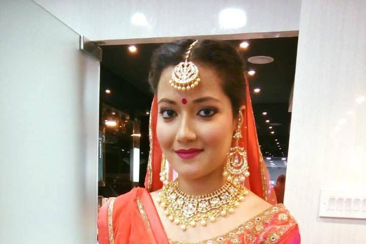 Bridal makeup