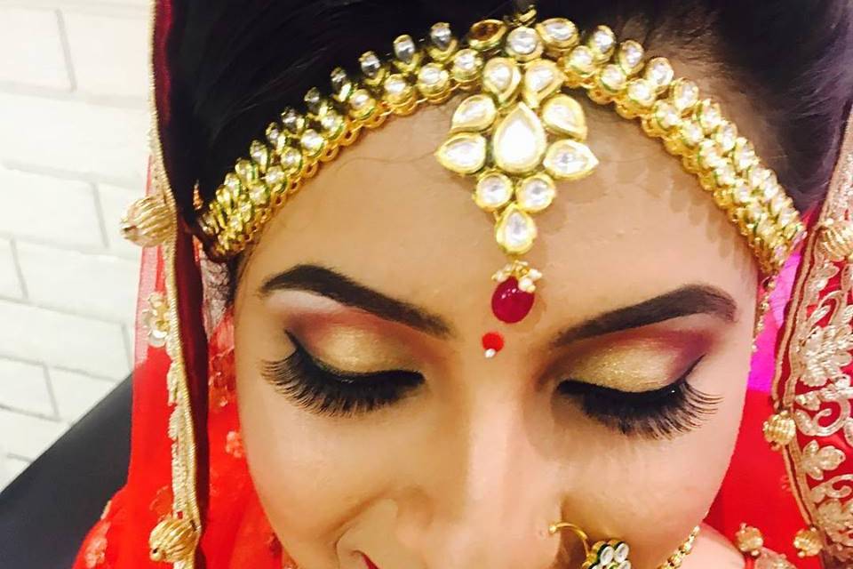 Bridal makeup