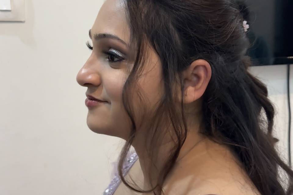 Engagement party makeup