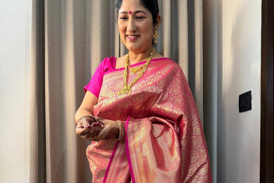 Karwachauth makeup