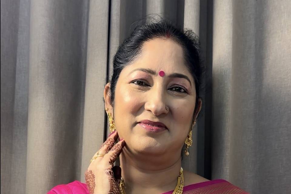 Karwachauth makeup