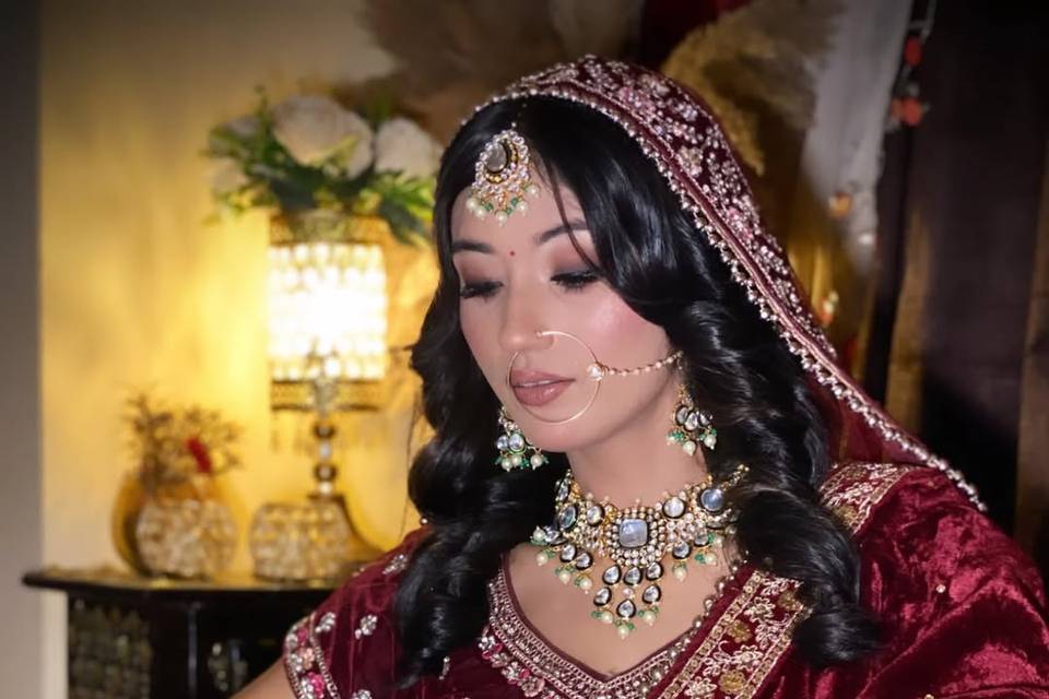 Bridal makeup