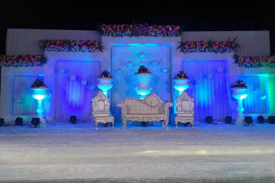 Reception stage