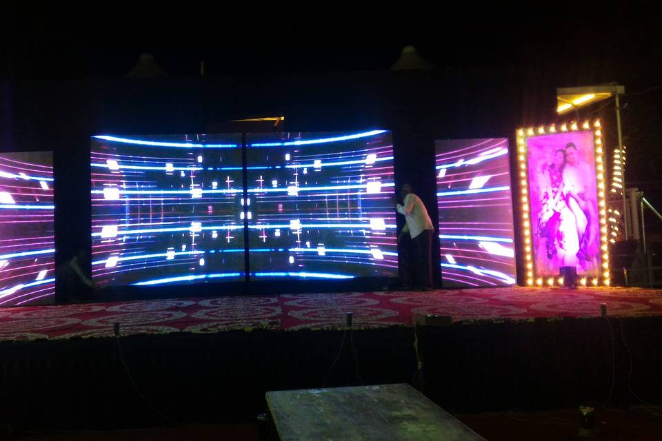 Sangeet stage