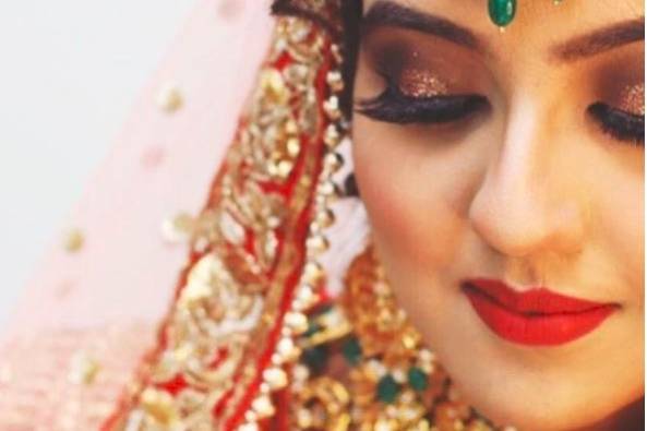 Bridal makeup