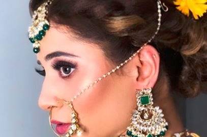 Bridal makeup