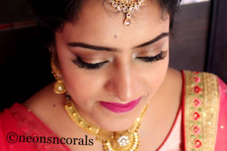 Sangeet makeup