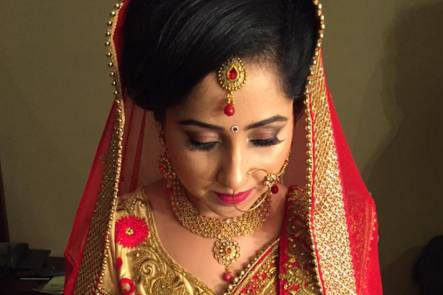 Bridal makeup