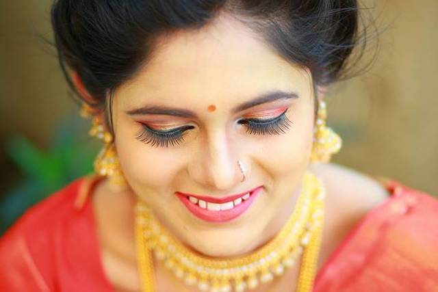 Bridal makeup