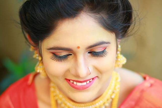 Bridal makeup