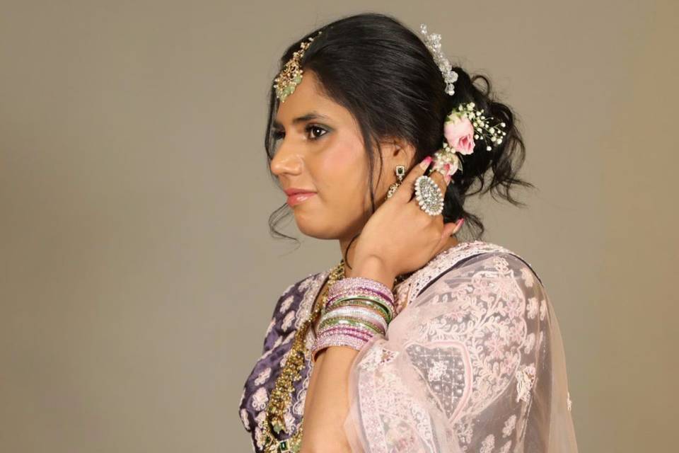 Bridal makeup