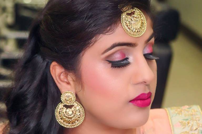 Bridal makeup