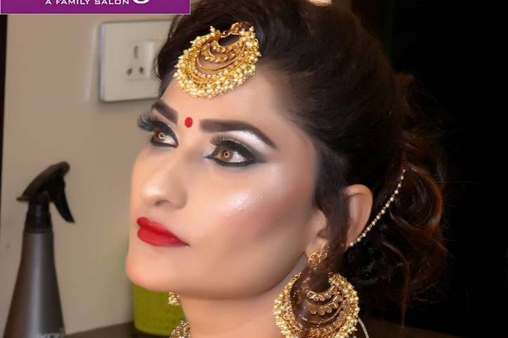 Bridal makeup