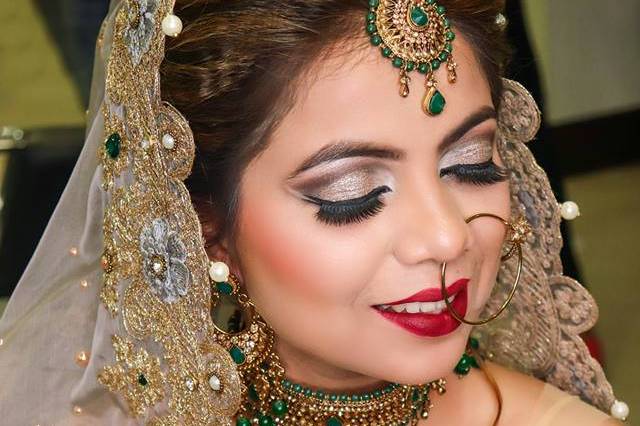 Bridal makeup