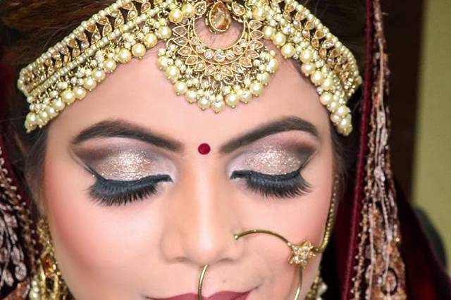 Bridal makeup