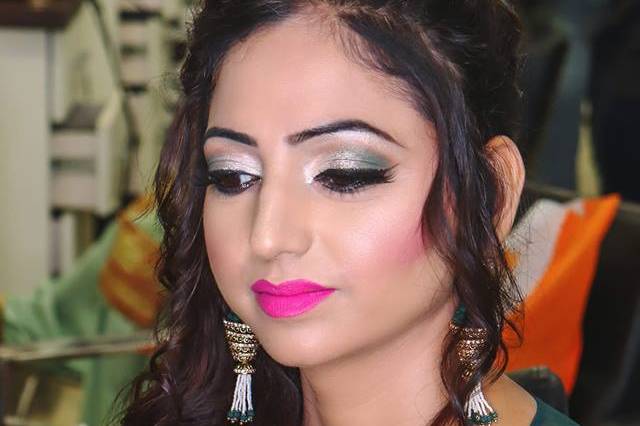 Bridal makeup