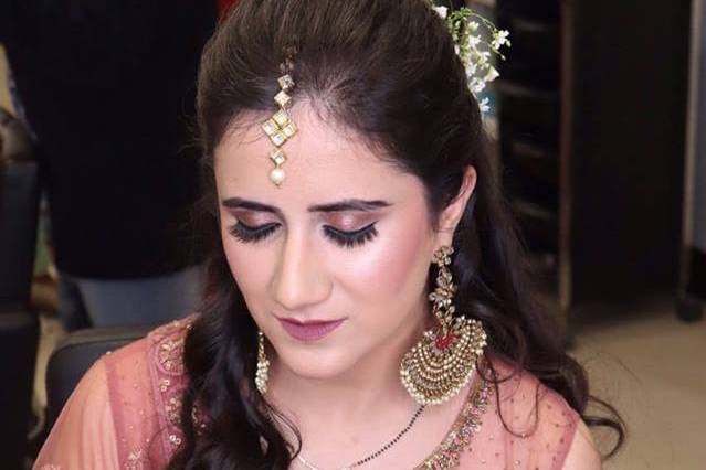 Bridal makeup