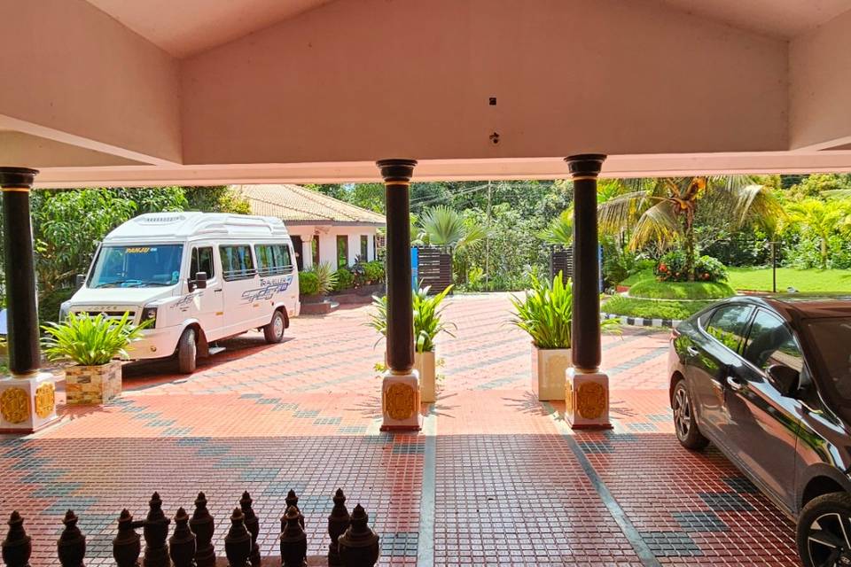 Guests vehicle