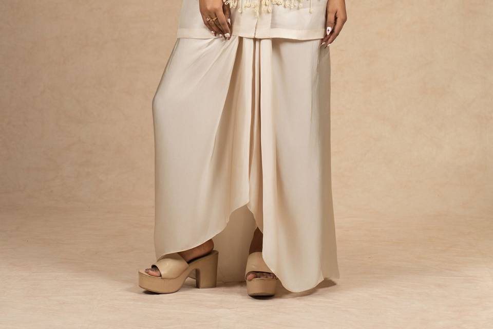 Ivory Designer Outfit