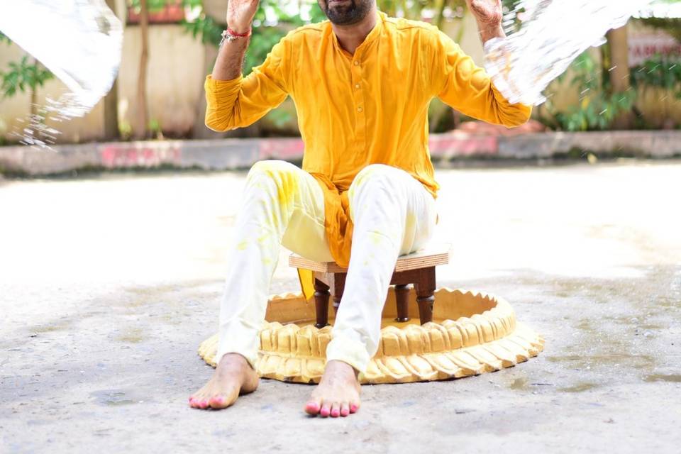 Haldi potrait