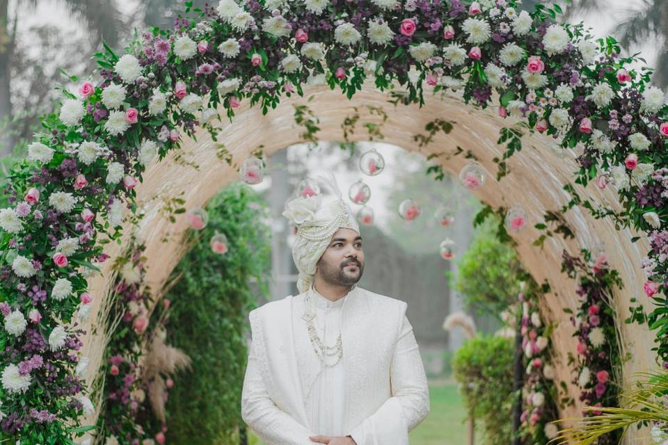 Groom's potrait