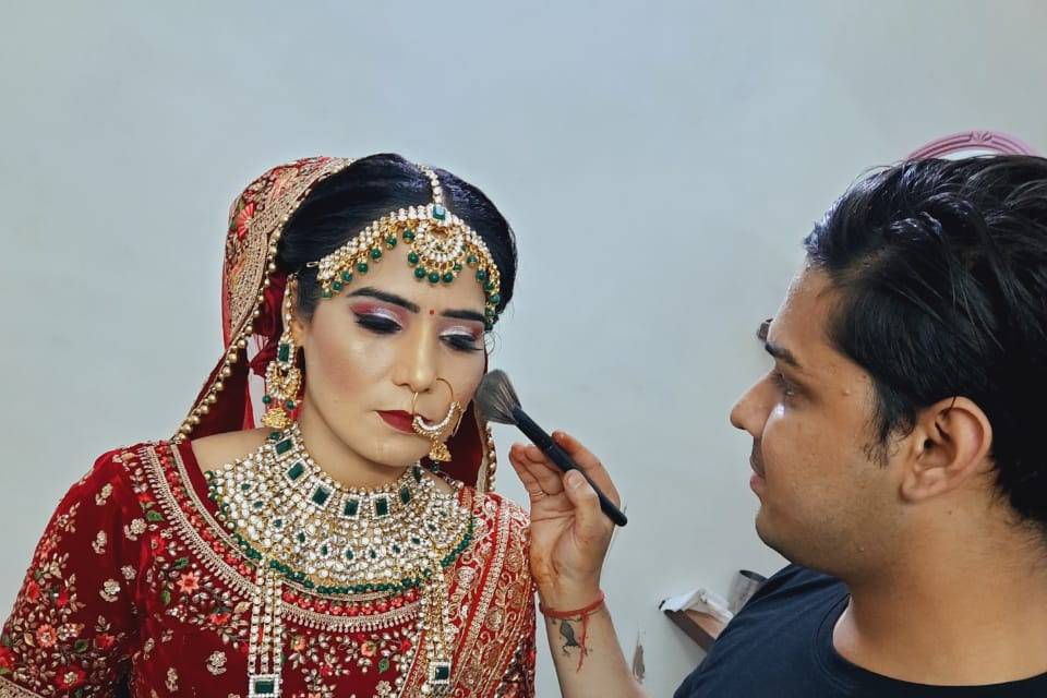 Bridal makeup