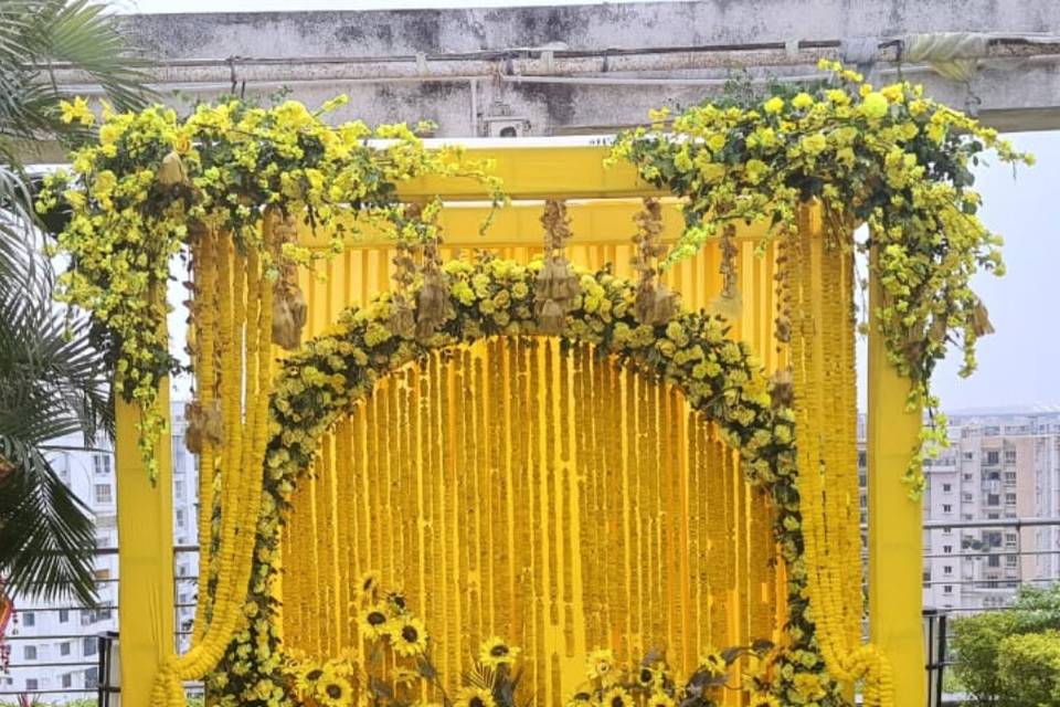 Haldi decor