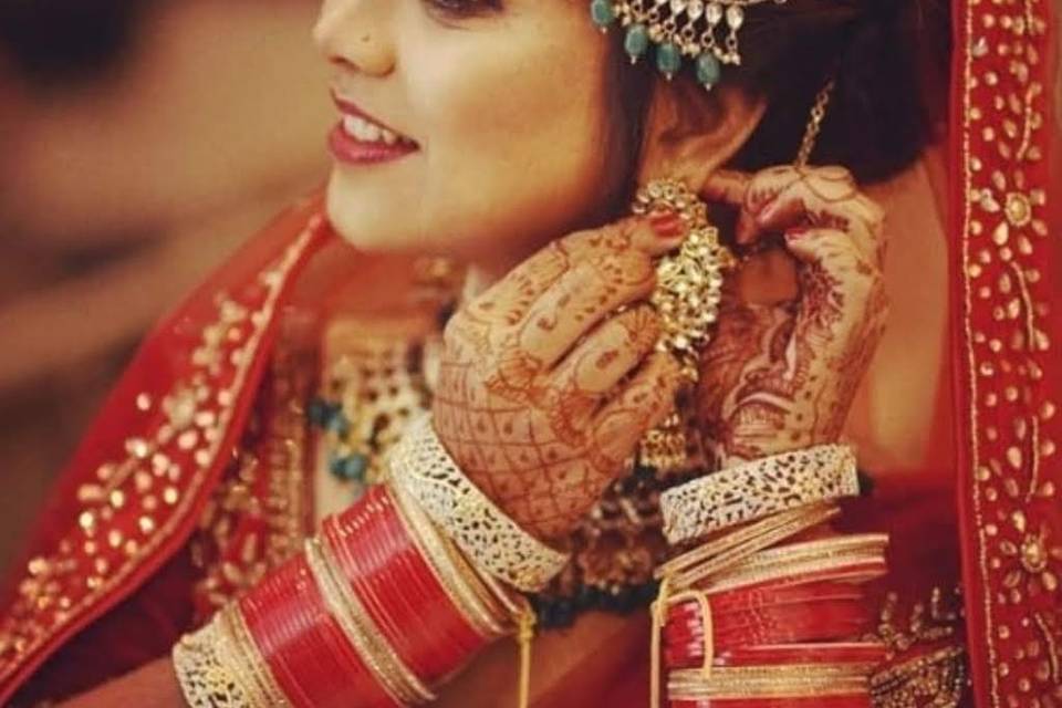 Bridal makeup