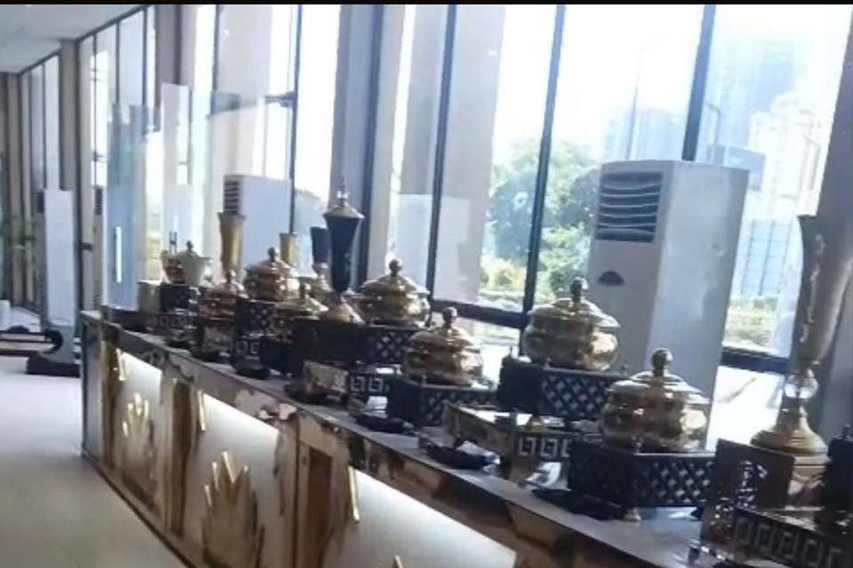 Wedding Catering Setup