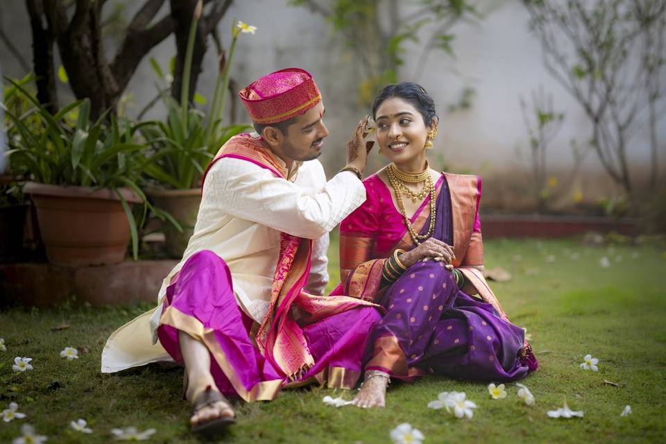 Prayal  &  Raj   On Wedding da