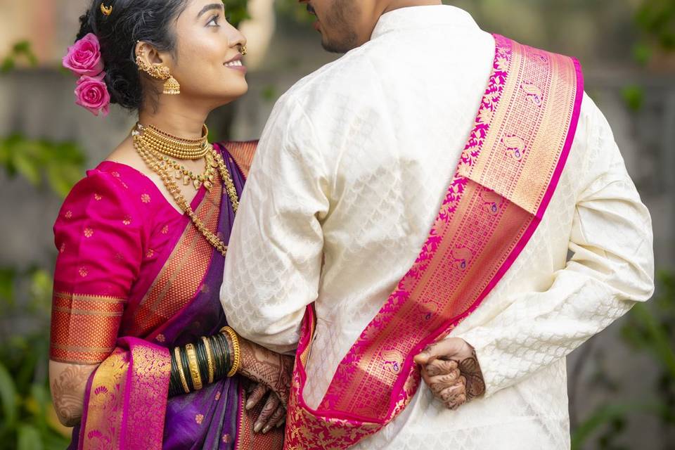 Prayal  &  Raj   On Wedding da