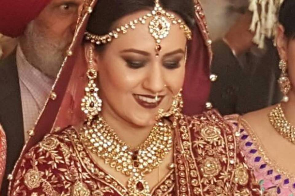 Bridal makeup