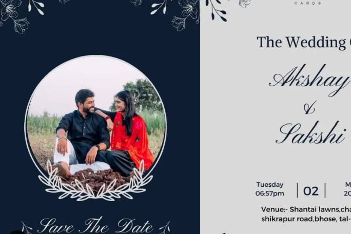 Wedding invitation