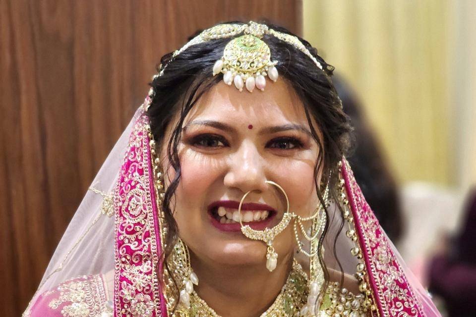 Bridal makeup