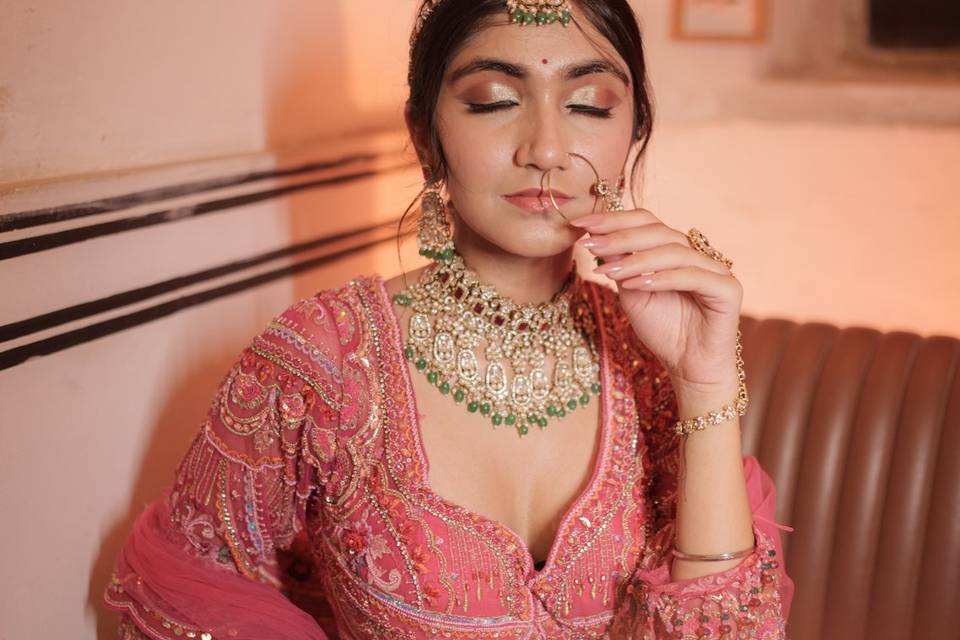 Bridal look