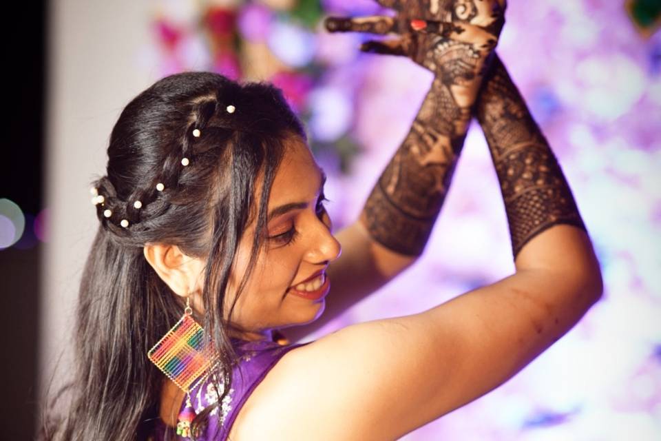 Mehendi look