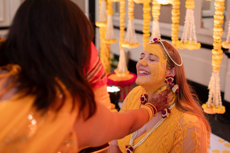 Bridal haldi