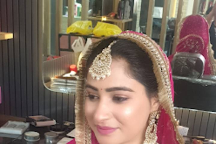 Bridal makeup