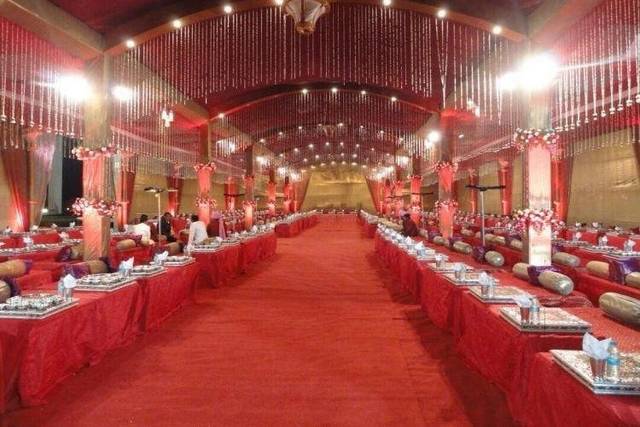 Catering setup