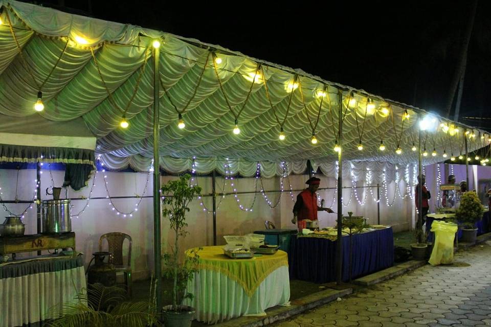 Catering setup