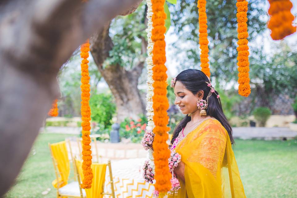 Bride Haldi