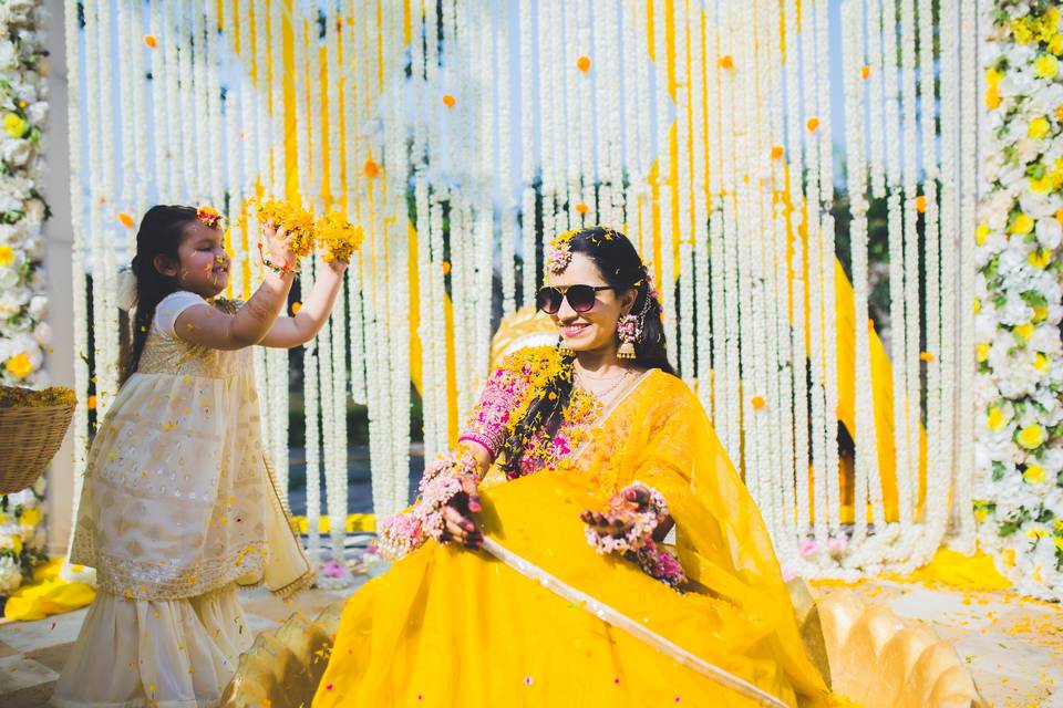 Bride Haldi